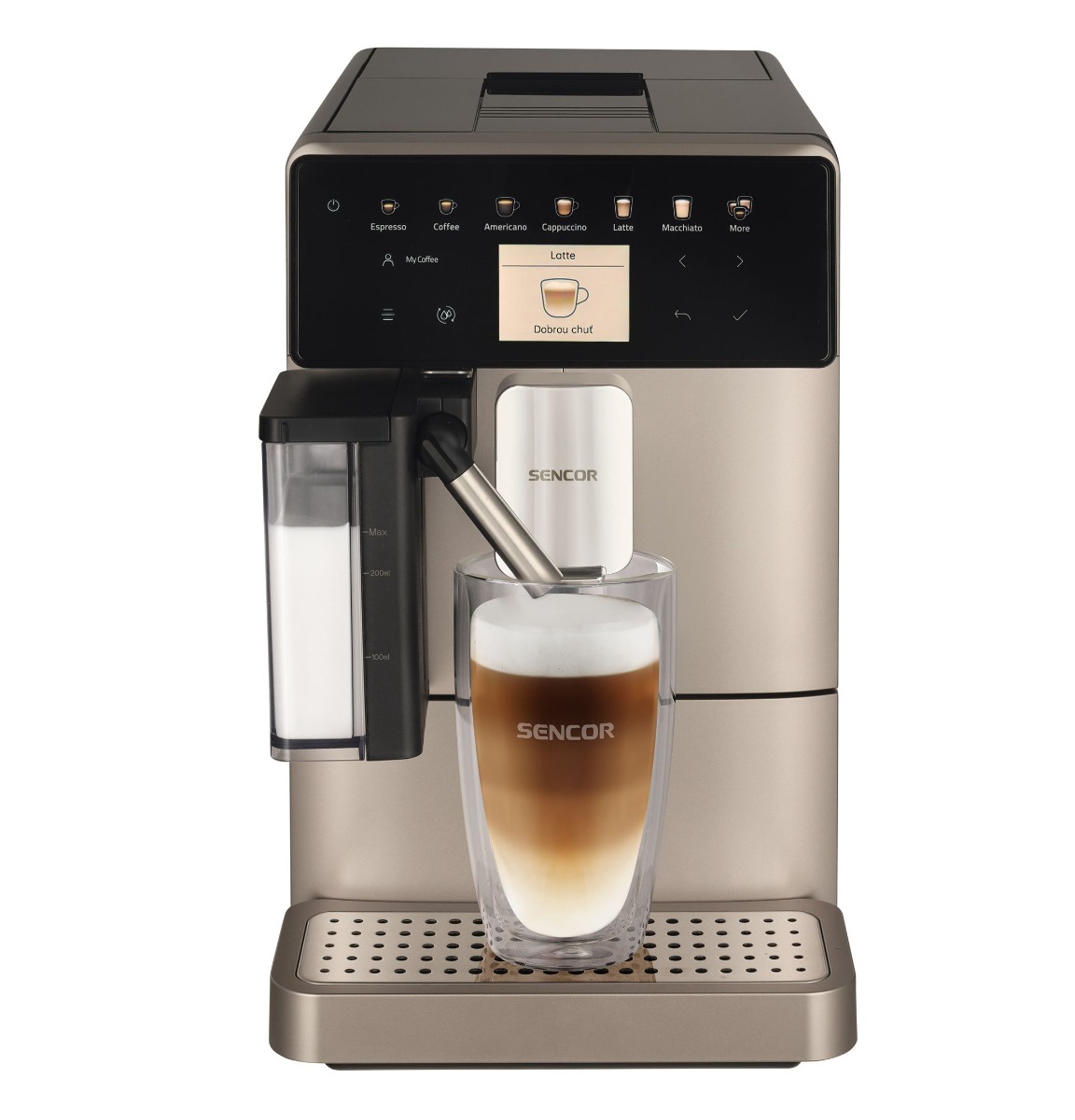 SENCOR SES 9350CH Espresso automatický kávovar SENCOR