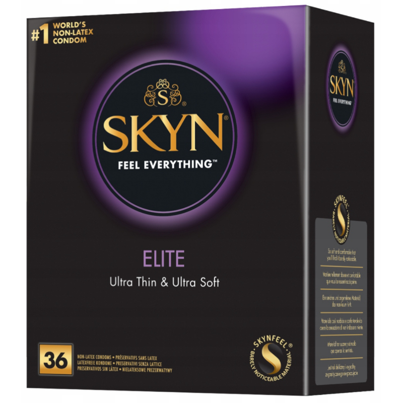 SKYN Elite – bezlatexové ultra tenké kondomy (36 ks) SKYN