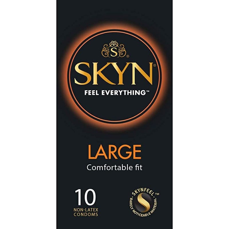 SKYN Large – XL bezlatexové kondomy (10 ks) SKYN