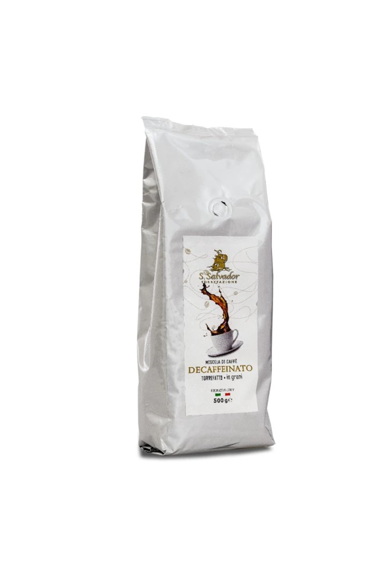 San Salvador Decaffeinato 500 g Zrnková káva San Salvador