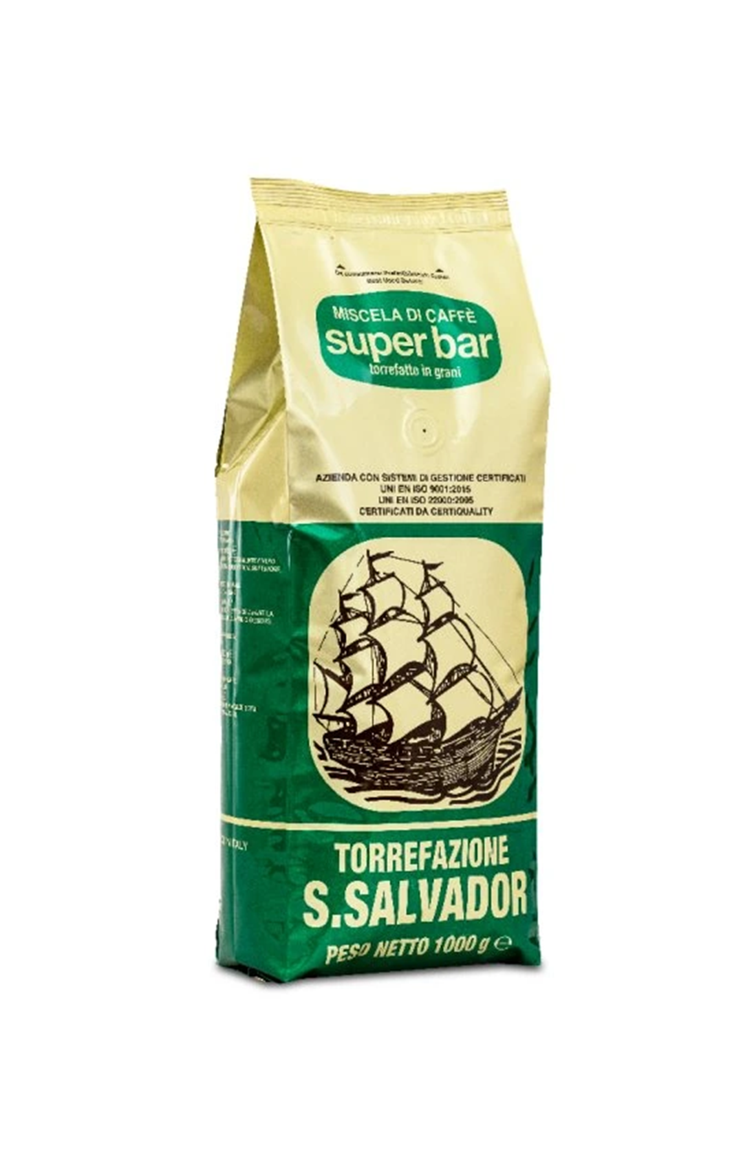 San Salvador Super Bar 1 kg Zrnková káva San Salvador