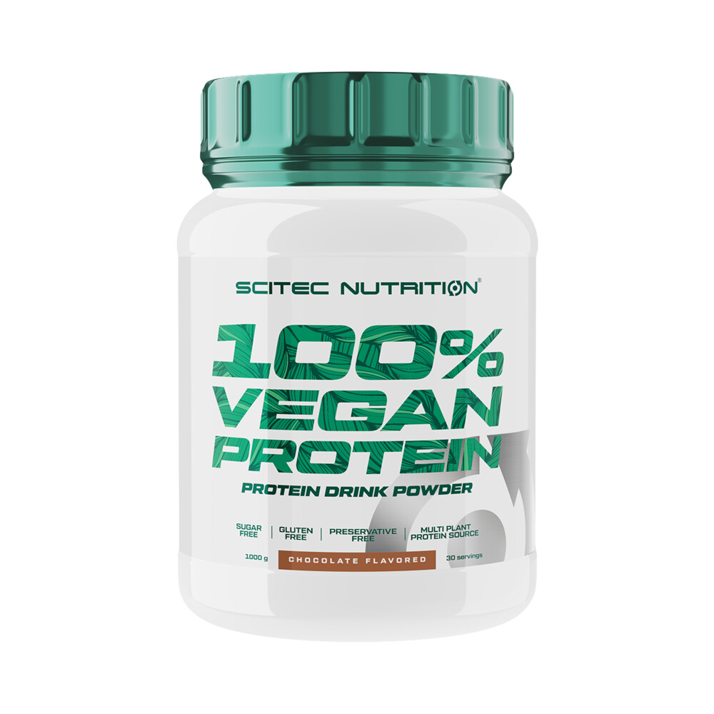 Scitec Nutrition 100% Vegan Protein 1000g - čokoláda Scitec Nutrition