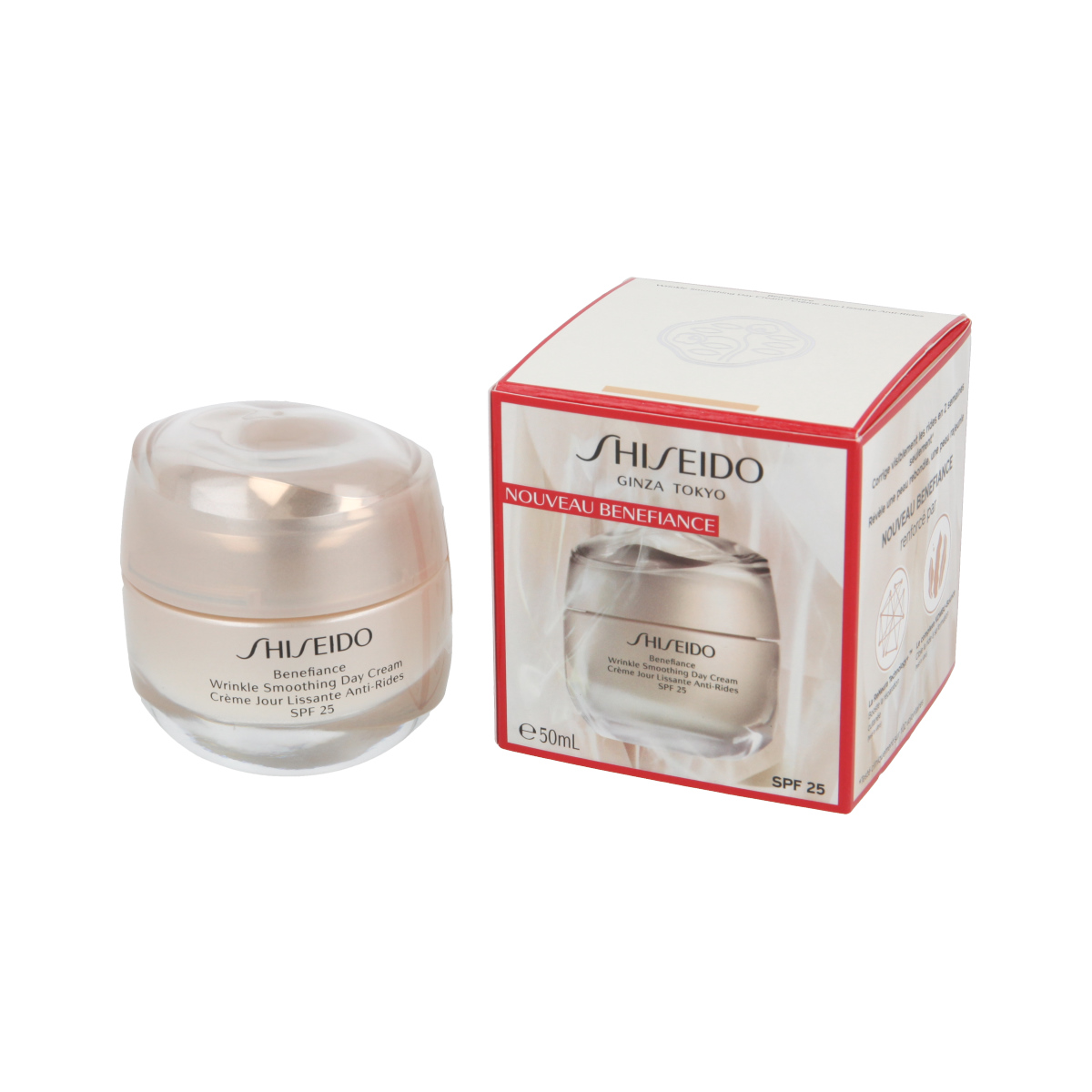 Shiseido Benefiance Wrinkle Smoothing Day Cream SPF 25 50 ml Shiseido