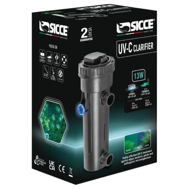 Sicce UV-C Clarifier 13W/10m UV-lampa na ničení řas