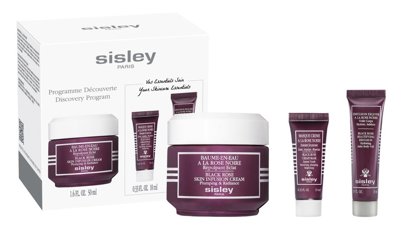 Sisley Black Rose Skin Infusion Cream Discovery Program sada 3 ks Sisley