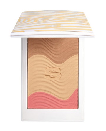 Sisley Phyto-Touche Sun Glow Powder Trio Peach Gold bronzer 11 g Sisley