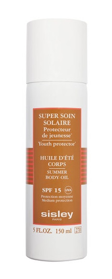 Sisley Super Soin Solaire Summer Body Oil SPF15 opalovací olej 150 ml Sisley