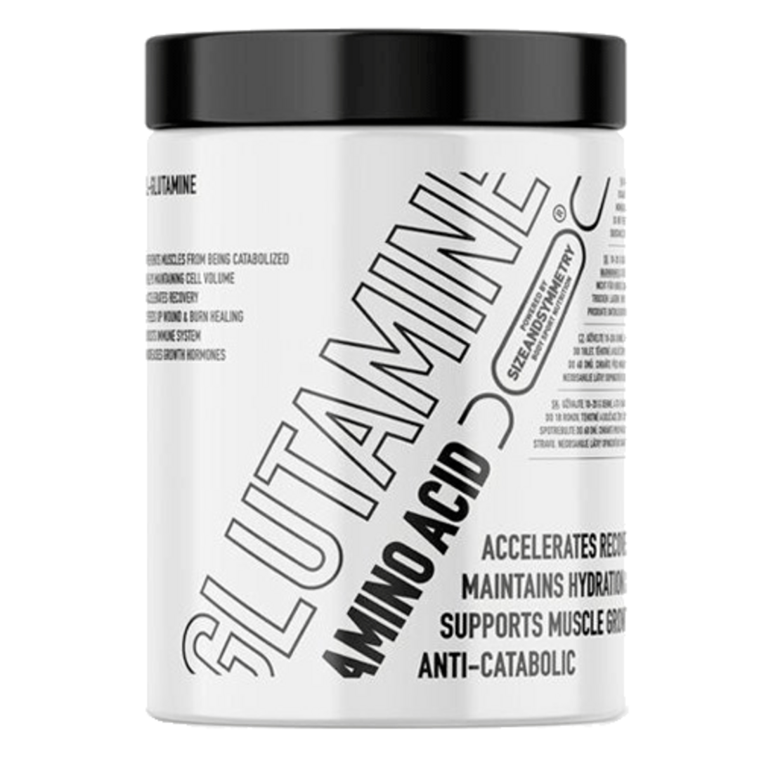 SizeAndSymmetry L-Glutamine - 300g SizeAndSymmetry