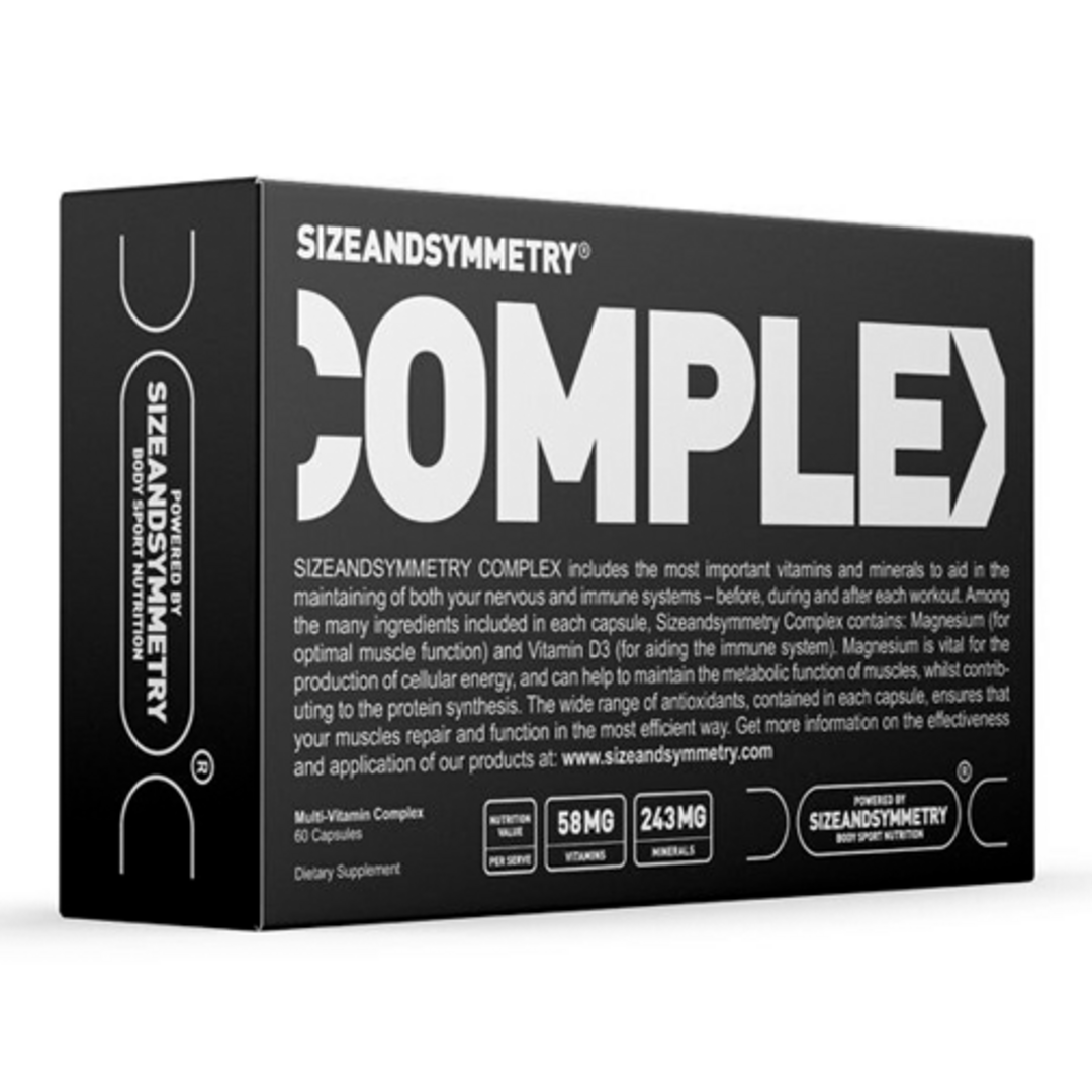 SizeAndSymmetry Multivitamine Complex - 60 kapslí SizeAndSymmetry