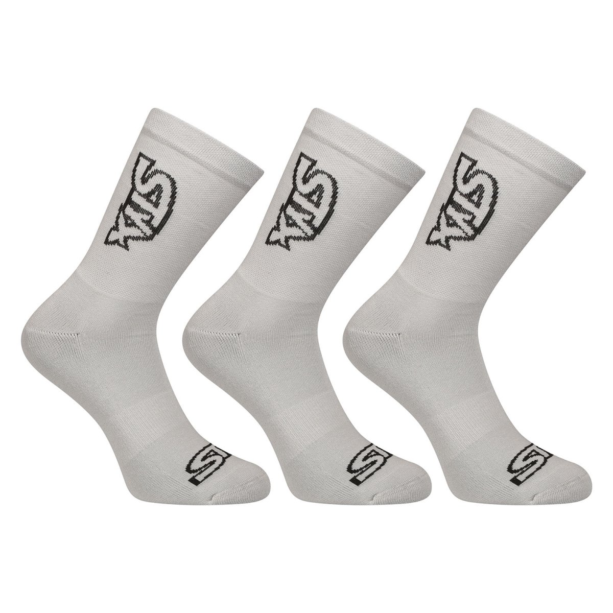 Styx 3PACK ponožky vysoké šedé (3HV1062) XL Styx