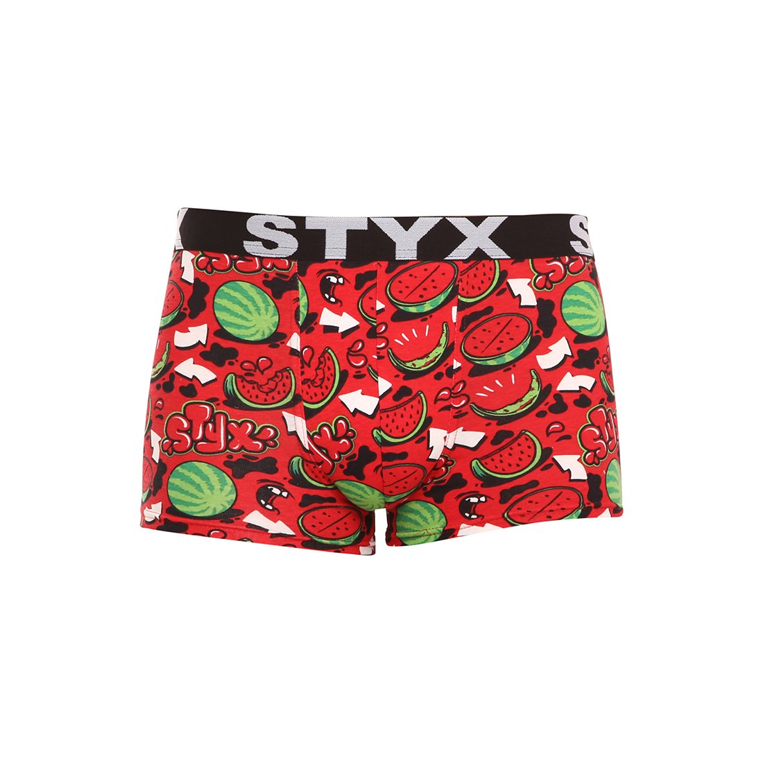 Styx Pánské boxerky art sportovní guma melouny (G1459) XL Styx