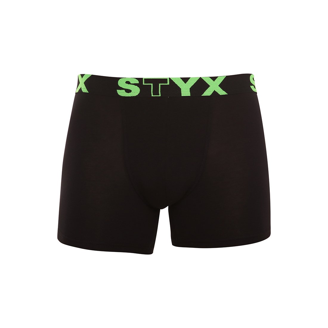 Styx Pánské boxerky long sportovní guma černé (U962) L Styx