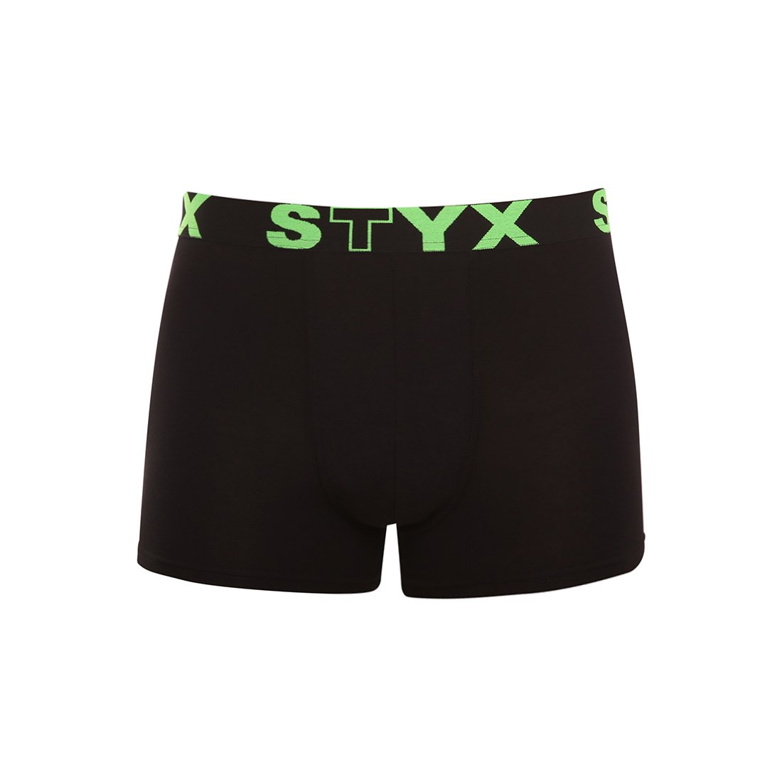 Styx Pánské boxerky sportovní guma černé (G962) L Styx