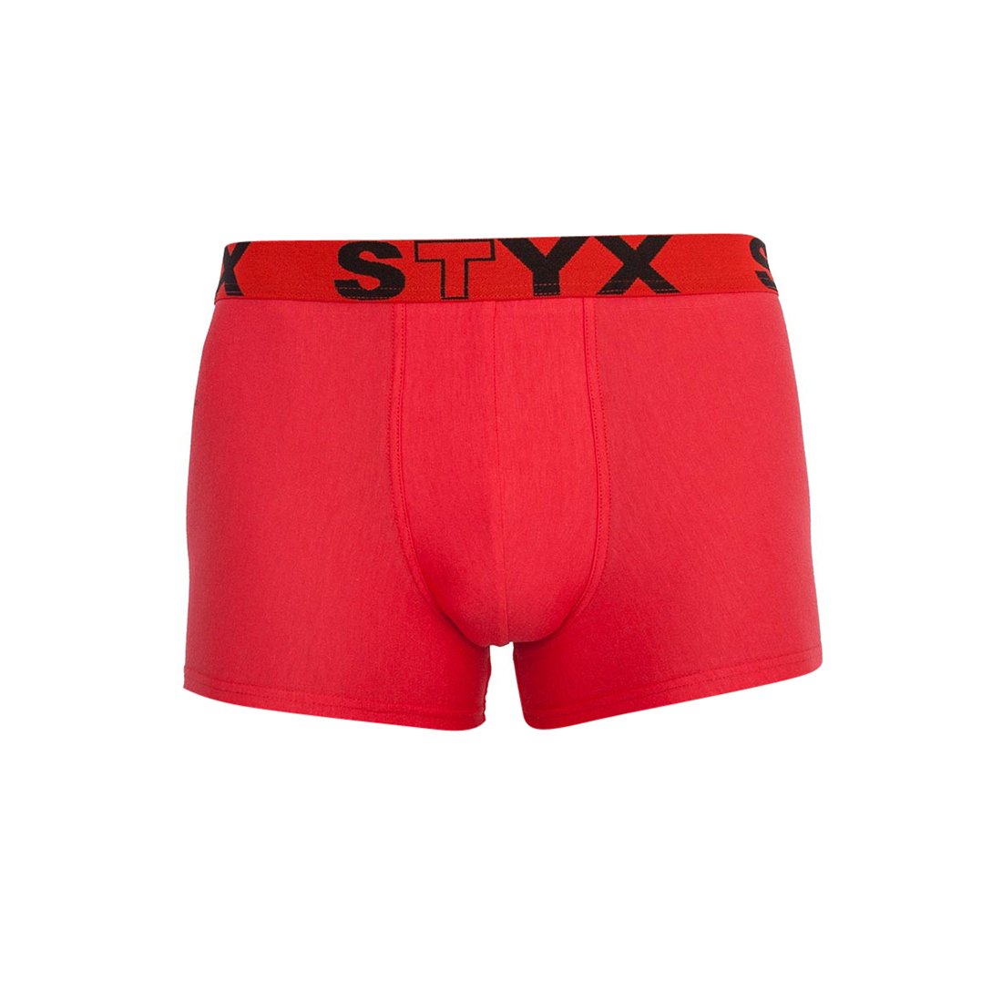 Styx Pánské boxerky sportovní guma červené (G1064) L Styx