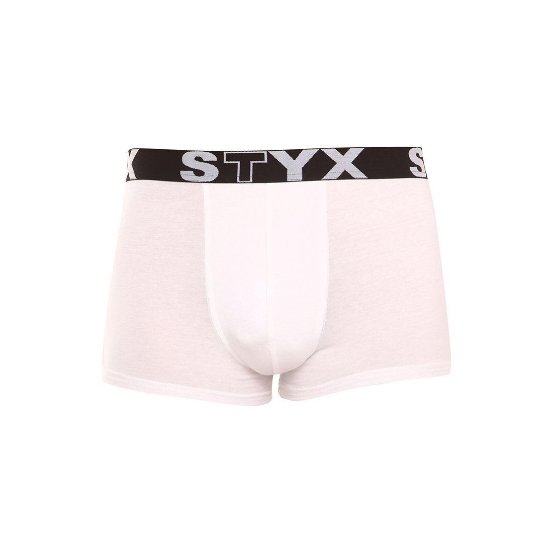 Styx Pánské boxerky sportovní guma nadrozměr bílé (R1061) 3XL Styx