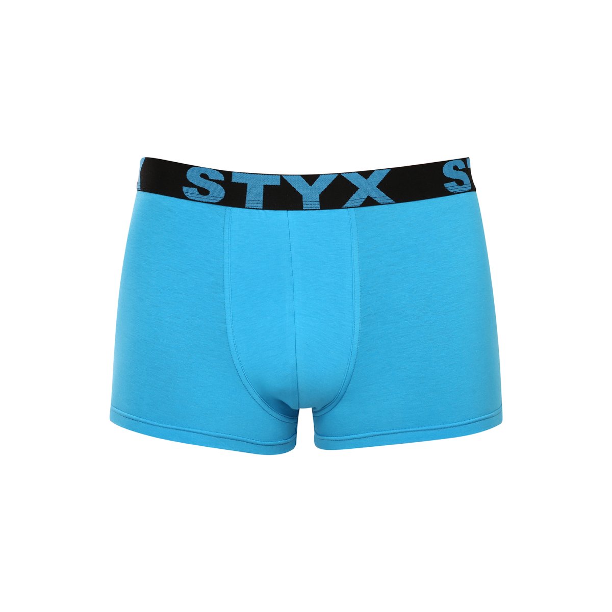 Styx Pánské boxerky sportovní guma světle modré (G1169) L Styx