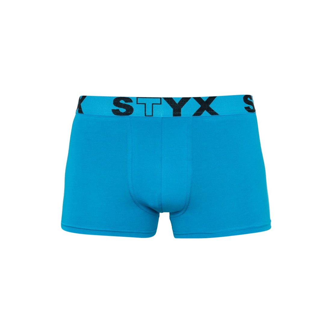 Styx Pánské boxerky sportovní guma světle modré (G969) L Styx