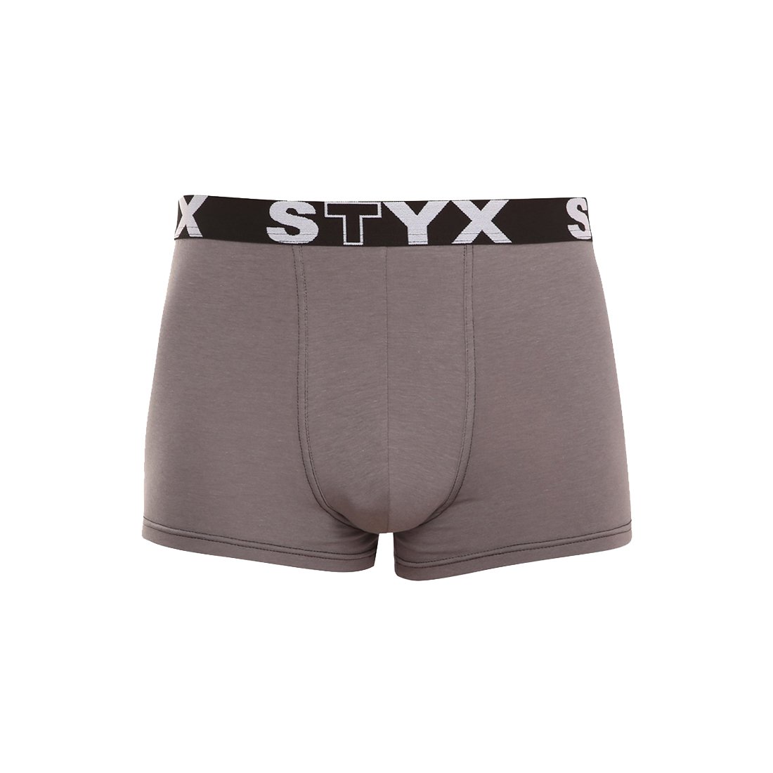 Styx Pánské boxerky sportovní guma tmavě šedé (G1063) M Styx