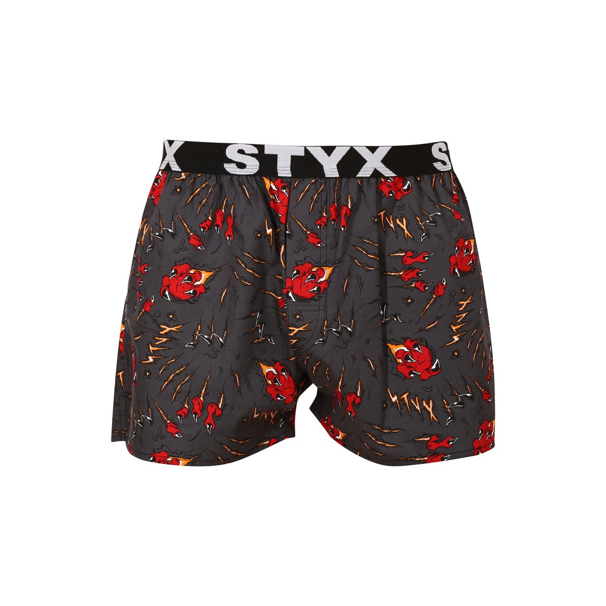 Styx Pánské trenky art sportovní guma drápy (B1552) XXL Styx