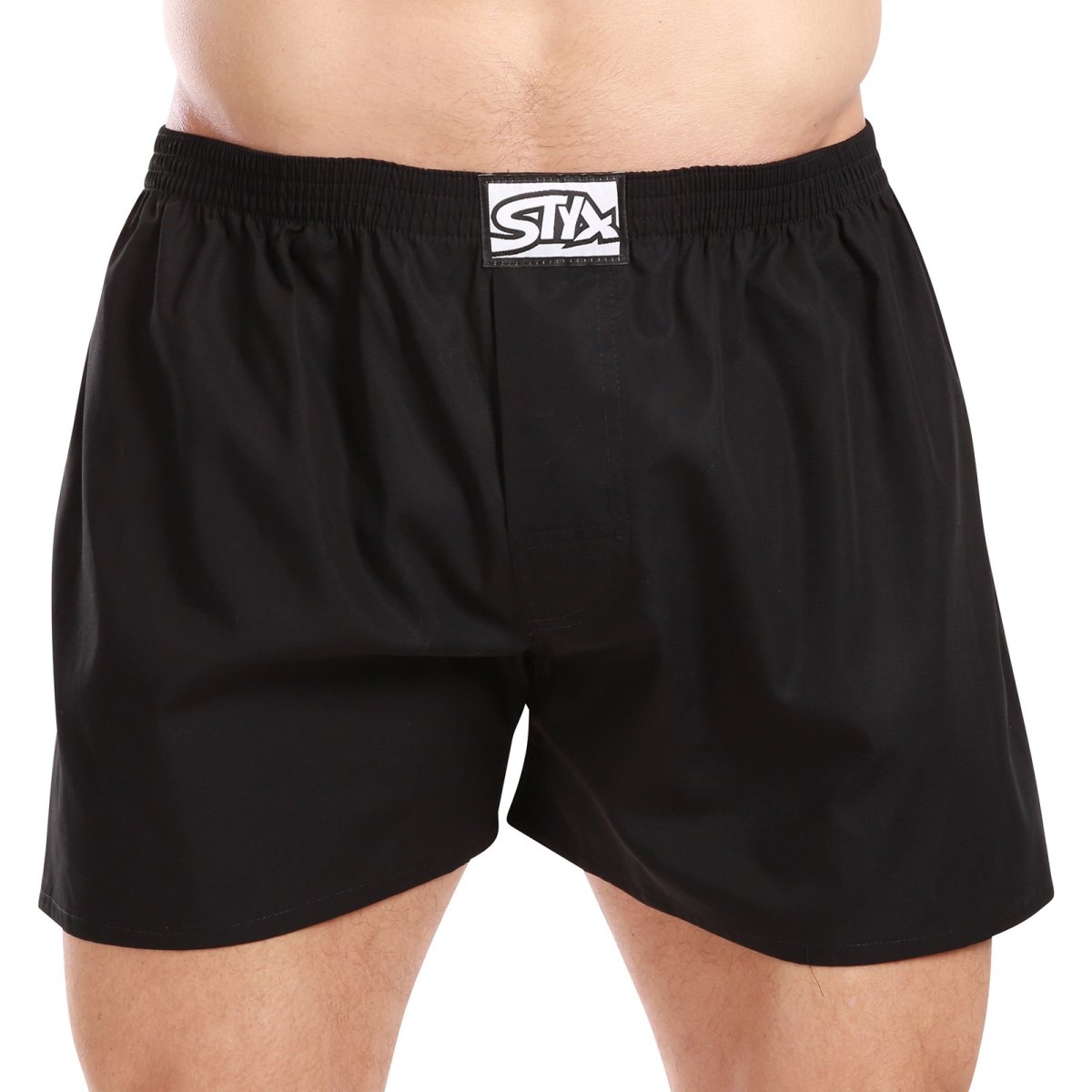 Styx Pánské trenky klasická guma černé (A960)  XL Styx