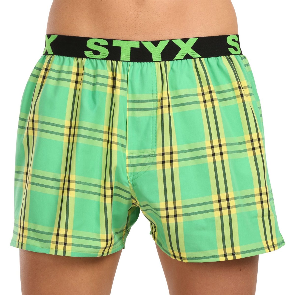 Styx Pánské trenky sportovní guma vícebarevné (B1011/2) XL Styx