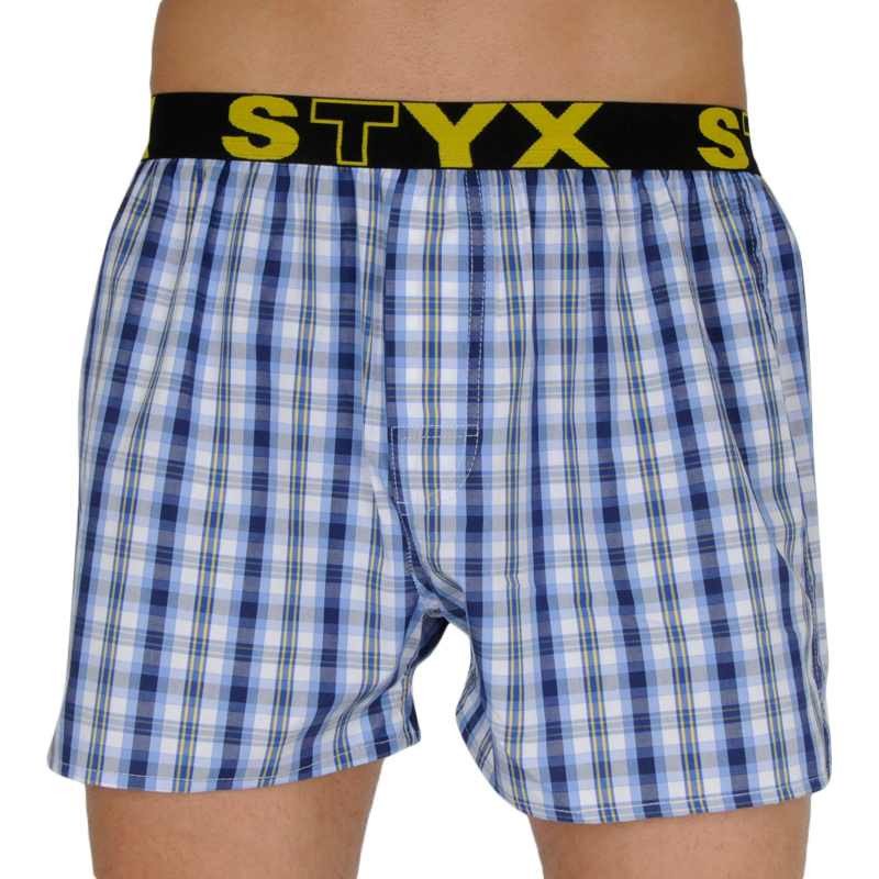 Styx Pánské trenky sportovní guma vícebarevné (B106) S Styx