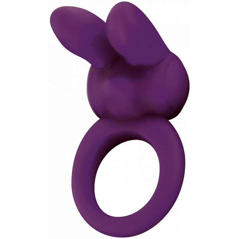 Toy Joy Vibrační erekční kroužek Silicone Rabbit Toy Joy