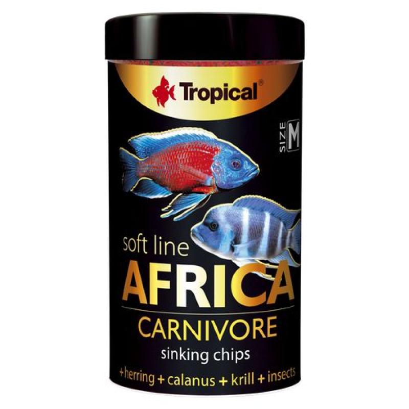 Tropical Africa Carnivore M 100ml/52g  krmivo pro všežravé africké ryby Tropical