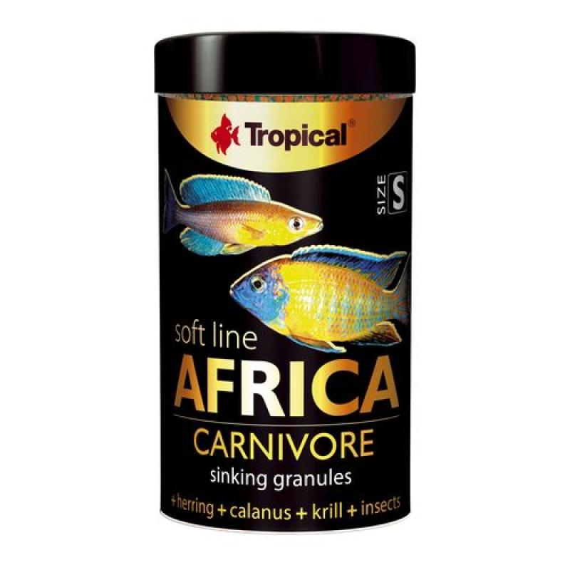 Tropical Africa Carnivore S 100ml/60g krmivo pro všežravé africké ryby Tropical