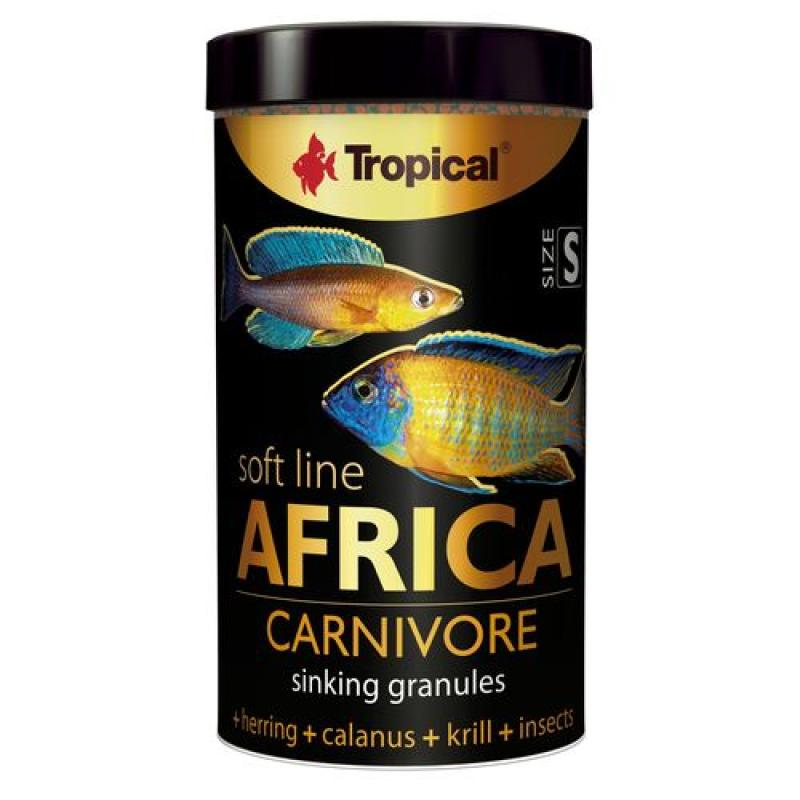 Tropical Africa Carnivore S 250ml/150g krmivo pro všežravé africké ryby Tropical