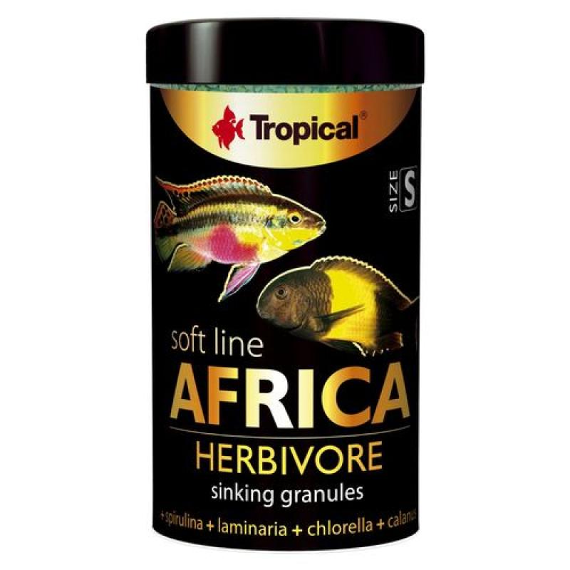 Tropical Africa Herbivore S 100ml/60g  krmivo pro všežravé africké ryby Tropical