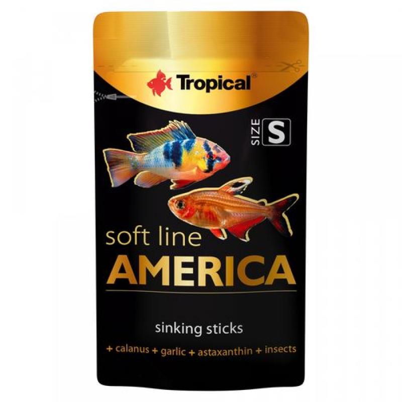 Tropical America S 10g  krmivo pro masožravé ryby ze severní a jižní Ameriky Tropical