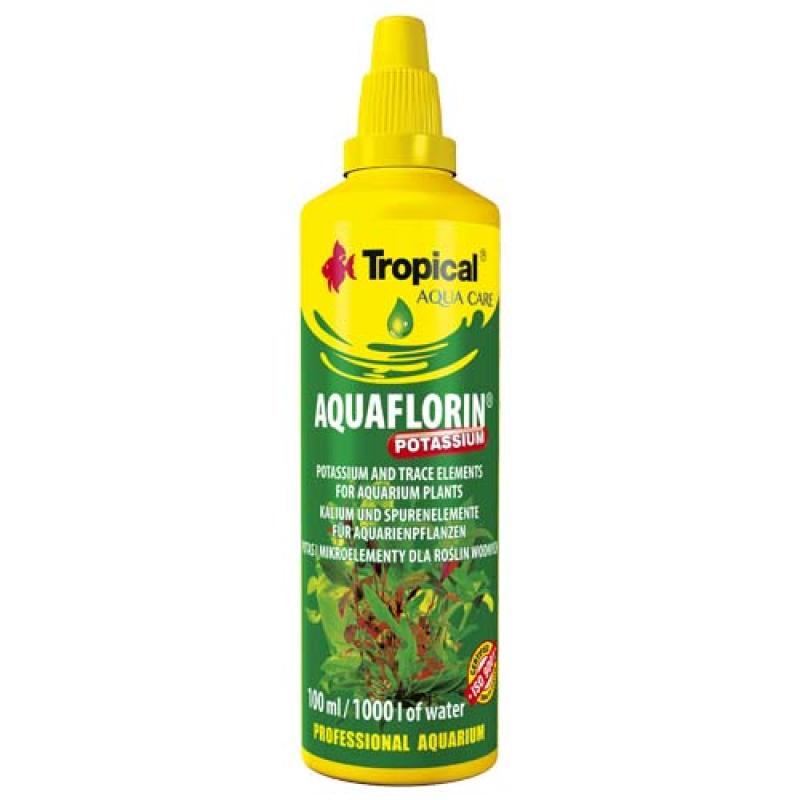 Tropical Aquaflorin Potassium 100ml na 1.000l minerální preparát s draslíkem pro vodn Tropical