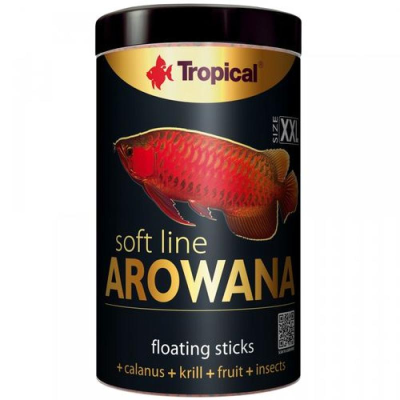 Tropical Arowana XXL 250ml/80g měkké krmivo ve formě plovoucích tyčinek pro dospěl? Tropical