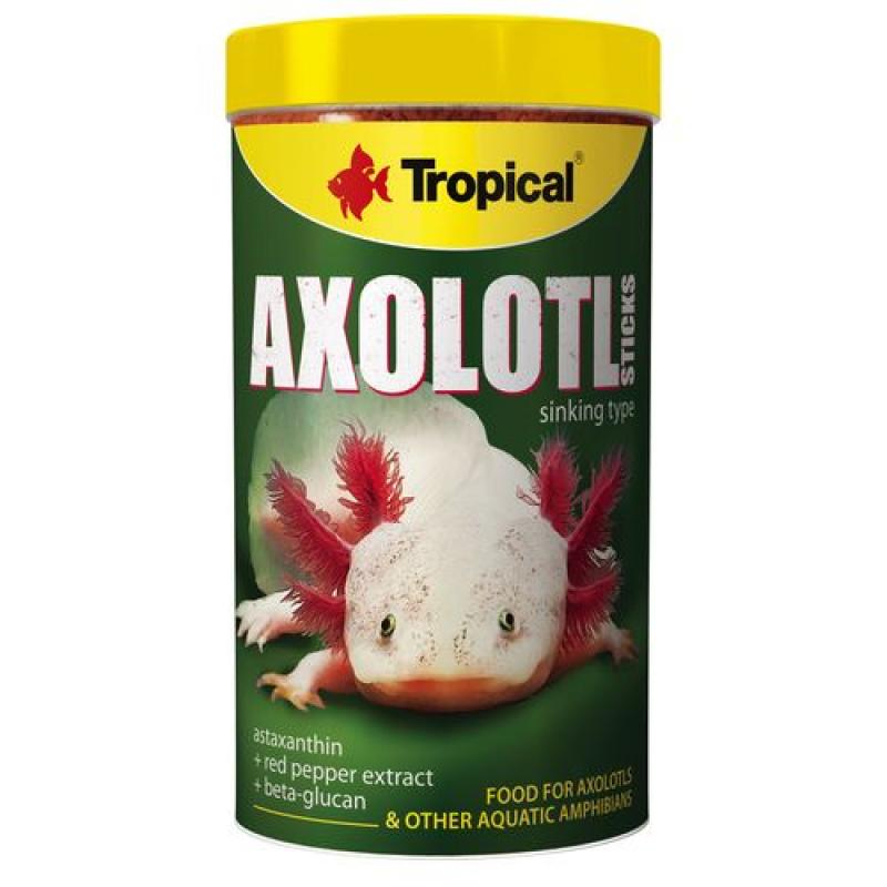 Tropical Axolotl Sticks 250ml/135g krmivo pro Axolotl mexické Tropical