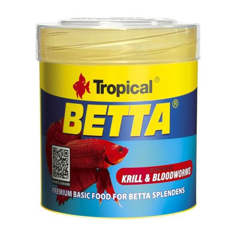 Tropical Betta 50ml/15g základní krmivo pro bojovnice Tropical