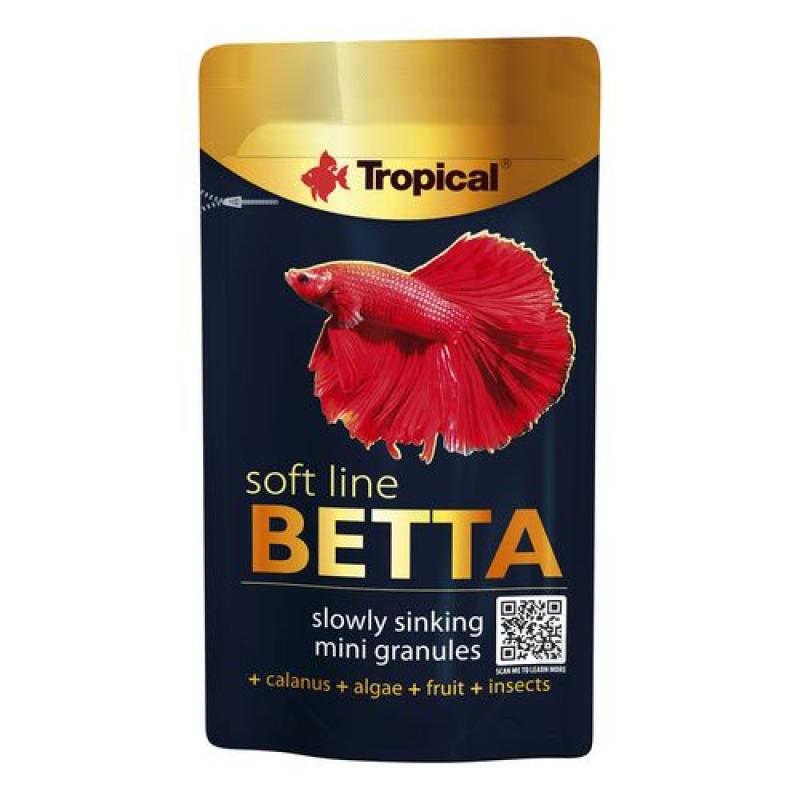 Tropical Betta 5g měkké krmivo ve formě minigranulátu pro bojovnice Tropical