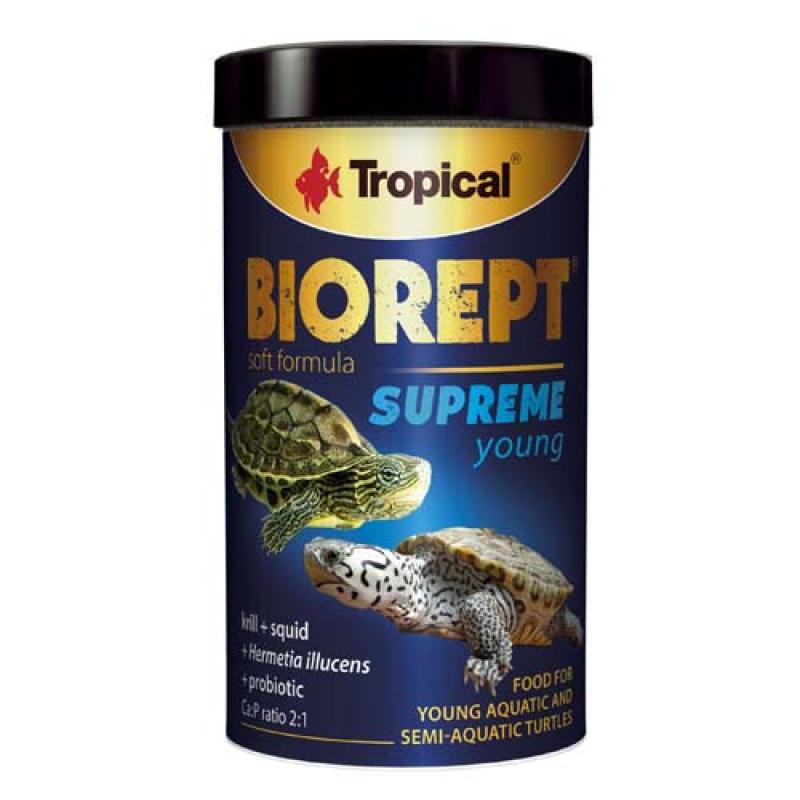 Tropical Biorept Supreme Young 250ml/90g měkké krmivo pro vodní želvy Tropical