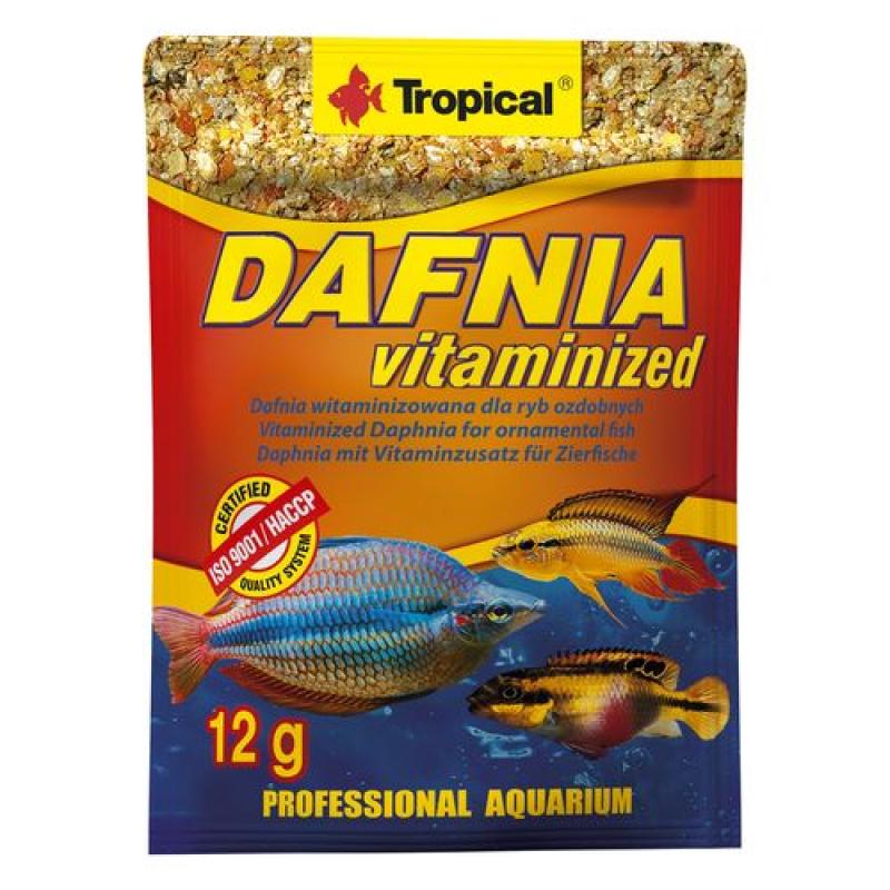 Tropical Dafnia Vitaminized 12g přírodní krmivo s vitaminy Tropical