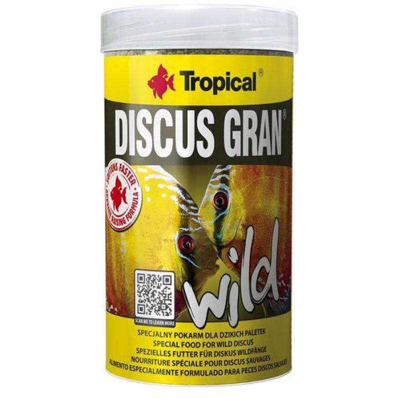 Tropical Discus Gran Wild 250ml/110g krmivo pro všechny druhy Discusů Tropical