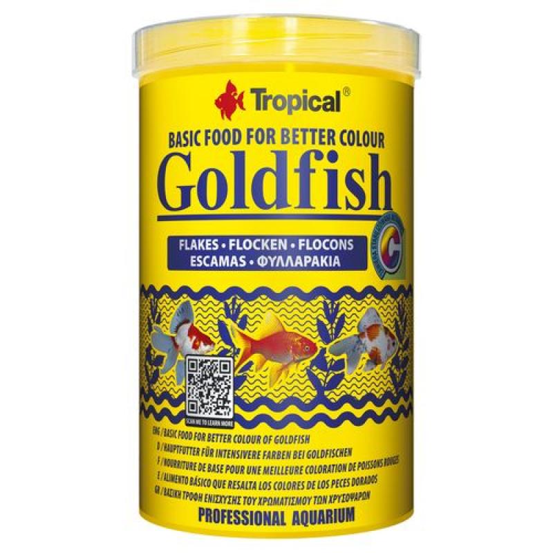 Tropical Goldfish Flake 1000ml/200g krmivo pro závojnatky