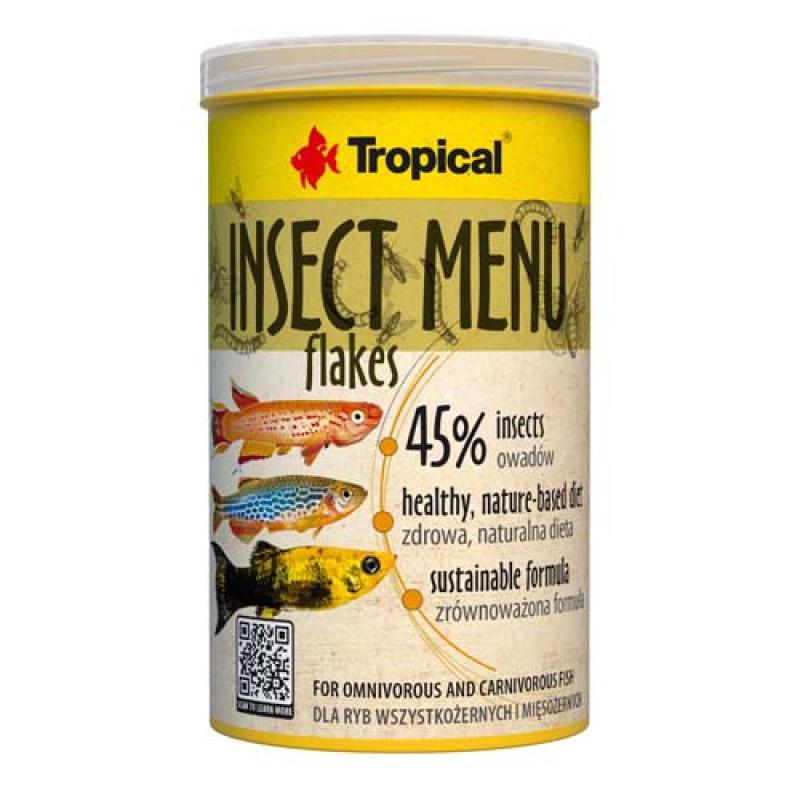 Tropical Insect Menu Flakes 1000ml/200g krmivo pro ryby s vysokým obsahem hmyzu Tropical