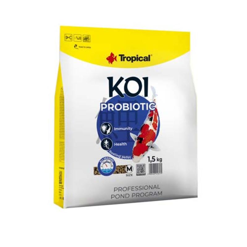 Tropical KOI PROBIOTIC PELLET SIZE M 5l/1