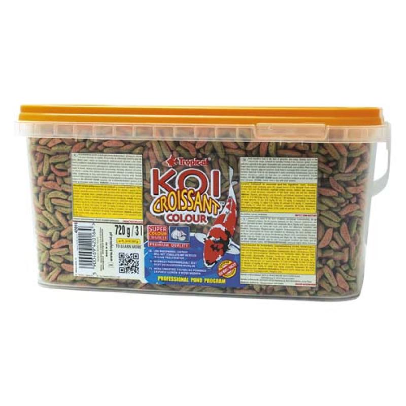 Tropical Koi Croissant Colour 3l/720g krmivo pro jezírkové ryby Tropical