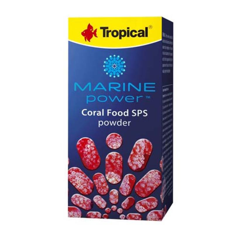 Tropical Marine Power Coral Food SPS 100ml/70g krmivo ve formě prášku pro korály Tropical