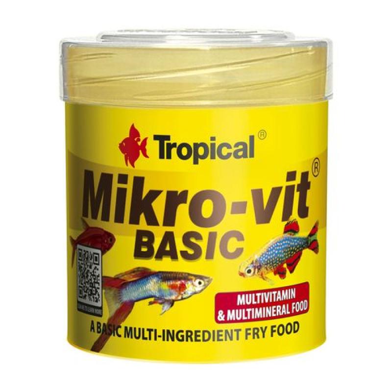 Tropical Mikro-vit  Basic 50ml/32g základní krmivo pro rybí násadu Tropical