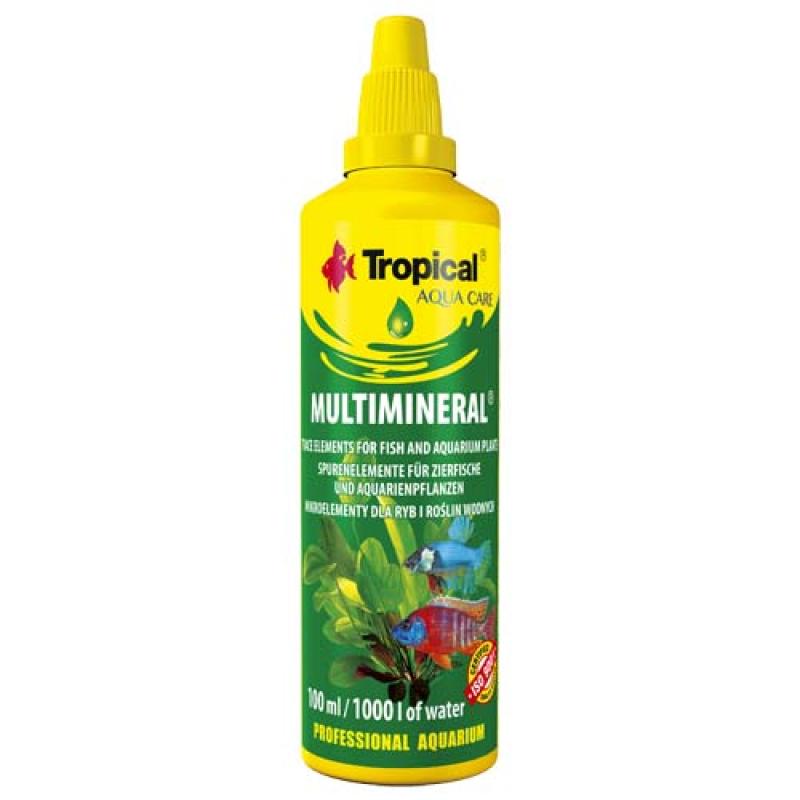 Tropical Multimineral 100ml na 1.000l mikroprvky pro ryby a vodní rostliny Tropical