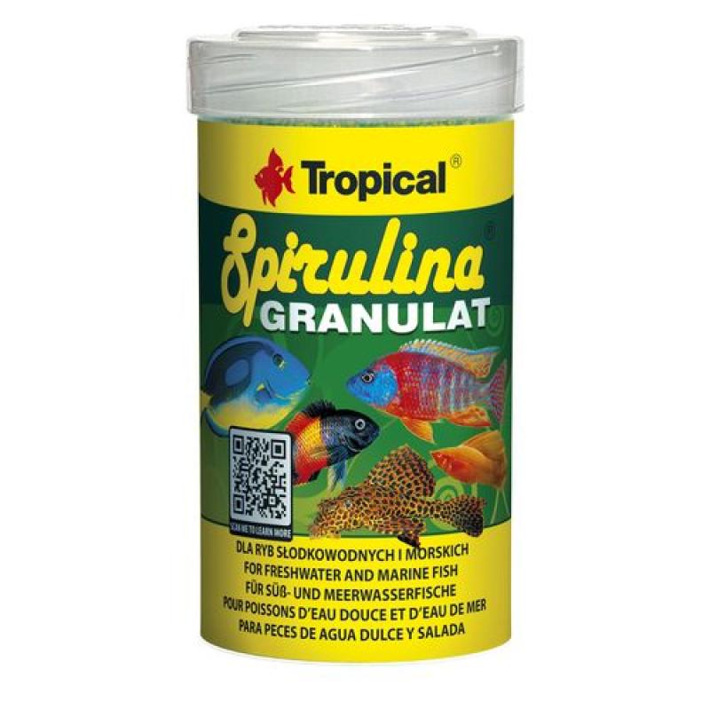 Tropical Spirulina Granulat 100ml/44g granulované krmivo se spirulinou Tropical