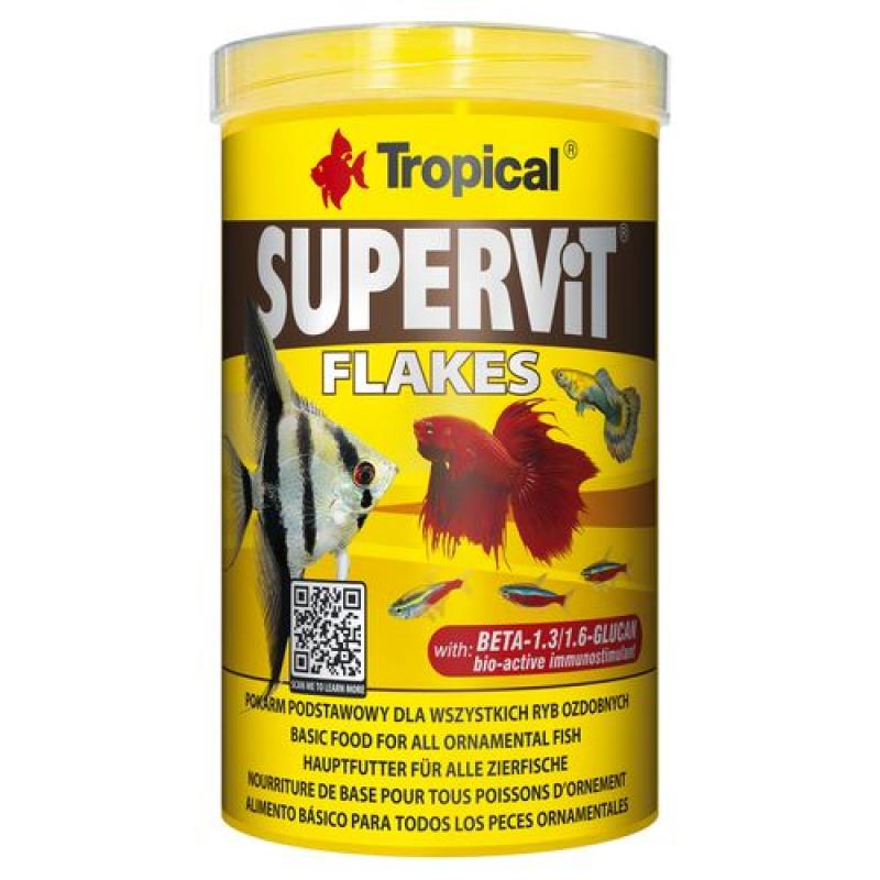 Tropical Supervit 1000ml/200g základní krmivo pro akvarijní ryby Tropical