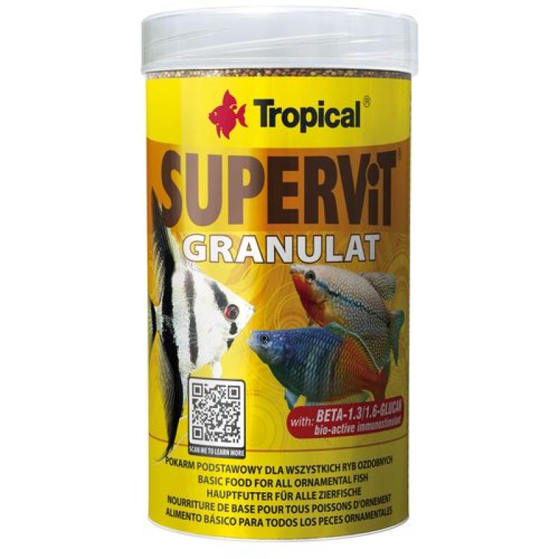 Tropical Supervit Granulat 250ml/138g mnohosložkové základní granulované krmivo s be Tropical